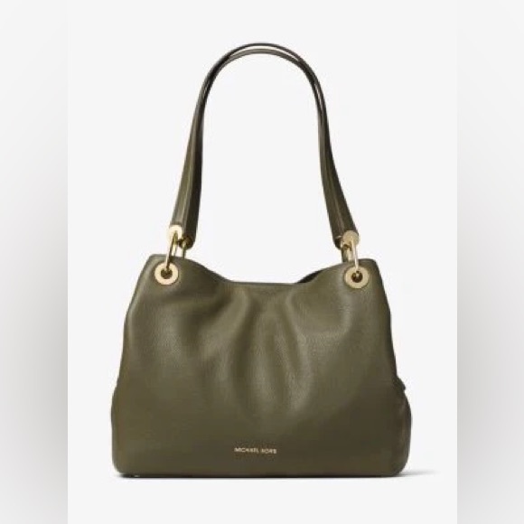 Michael Kors Raven Leather shoulder bag - Picture 1 of 10